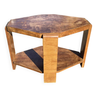 Art Deco wooden coffee table