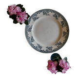 Round ironstone dish