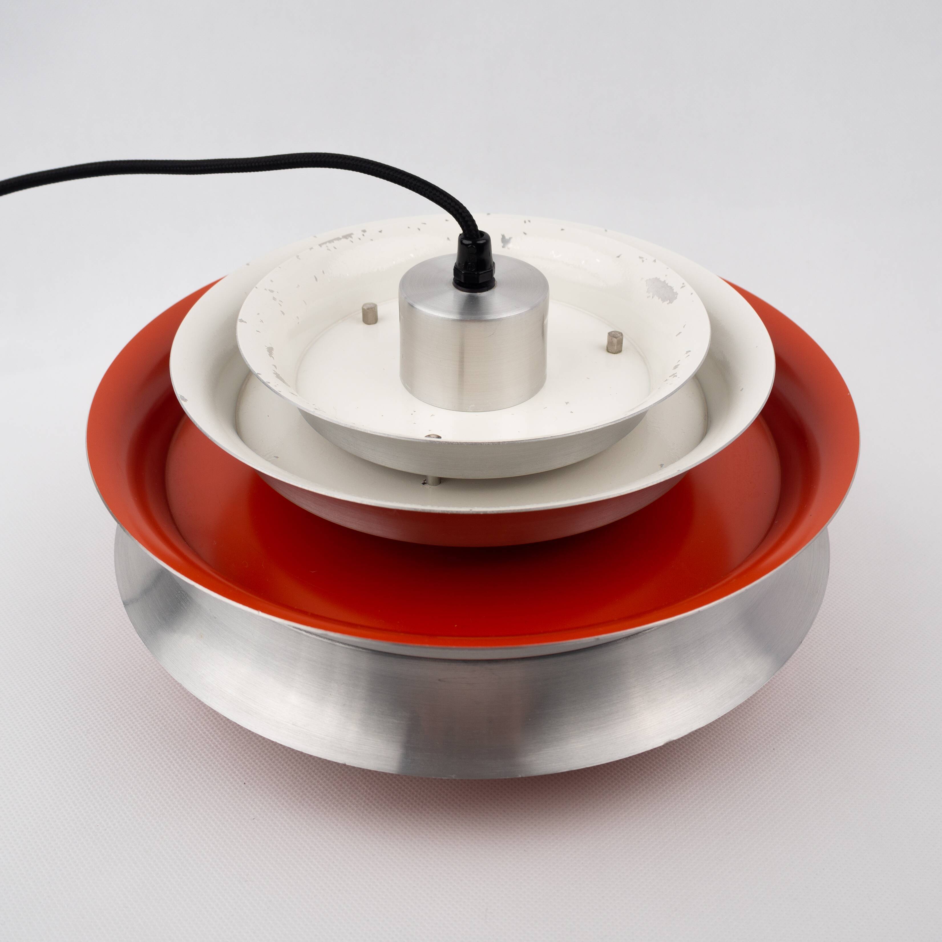 Swedish pendant lamp Trava by Carl Thore, Granhaga, Sweden, 1963