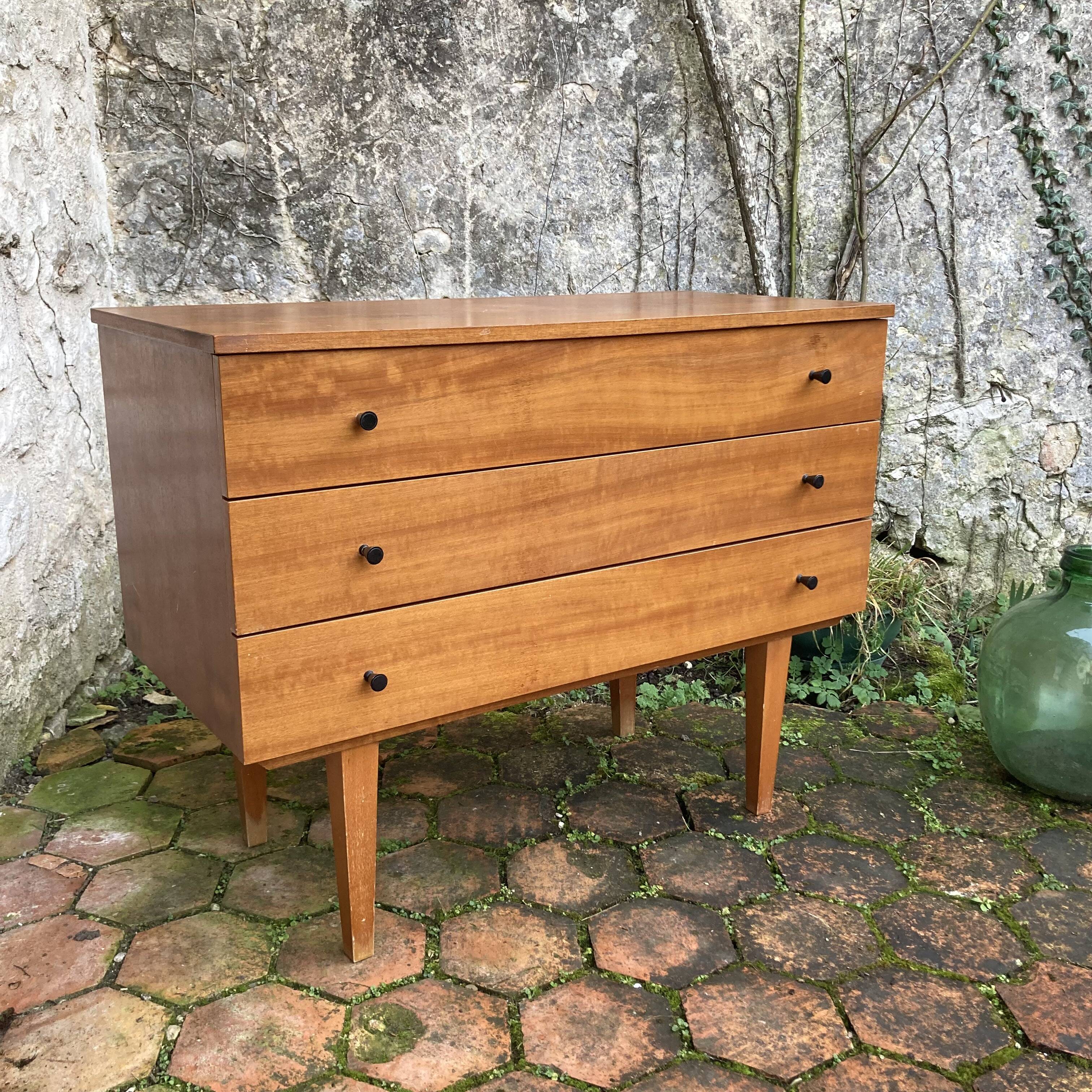 Vintage Scandinavian chest of drawers