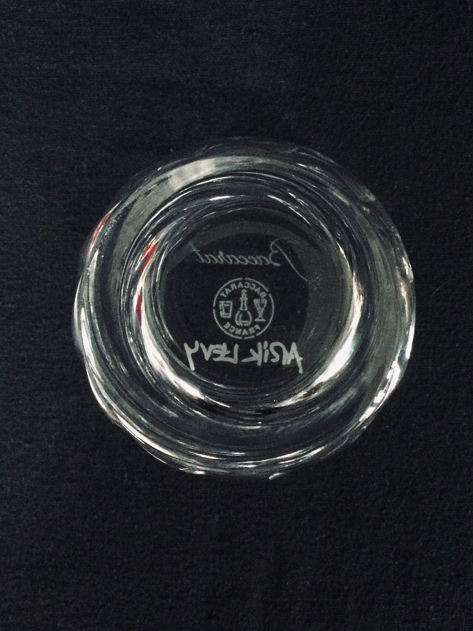 Set of 6 glasses Baccarat and Arik Levy