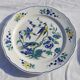 7 assiettes plates en vitro porcelaine Villeroy & Boch modèle phoenix blau diam 24 cm