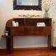 Cozy Art Deco Console Headboard