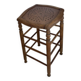 Old wooden bar stool