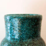 Green Accolay ceramic vase