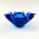 Sommerso Murano Glass Ashtray or Bowl, Italy, 1960s