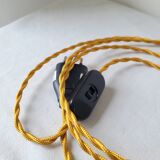 Art Deco lamp in brass and glass