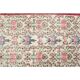 Vintage Turkish Oushak Handmade Wool Cotton Red Area Rug 107x191