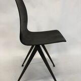 Vintage school Friso Kramer with Chair flesh compass work table