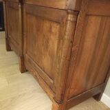 Very Empire half-column XIX century low sideboard