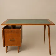Bureau en bois années 50