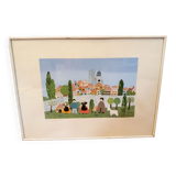 St. Paul's Lithograph
