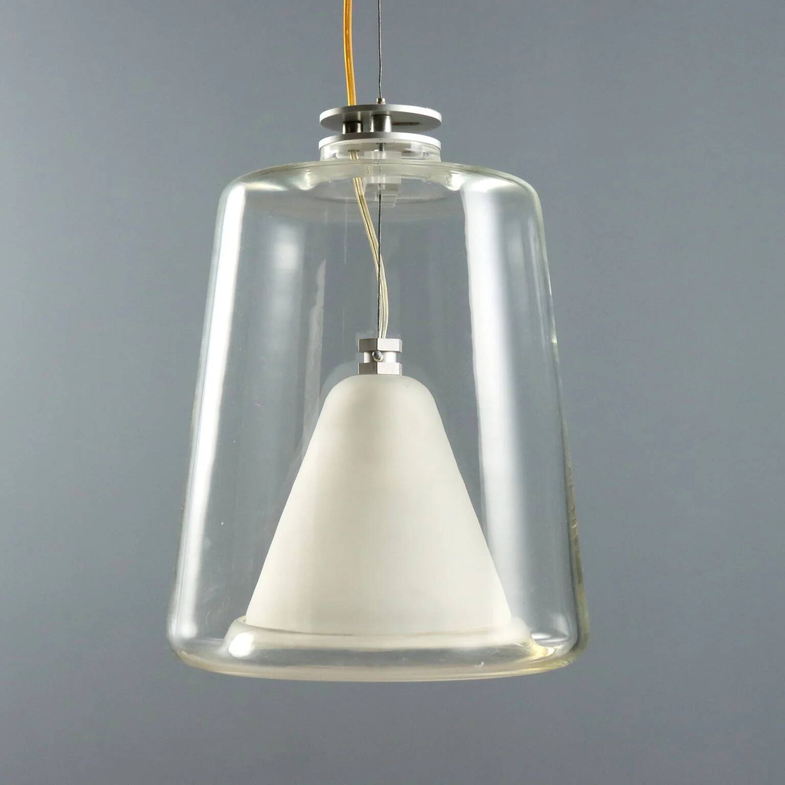 Vintage lamp Oluce Lanternina design by Laudani and Romanelli from the 2000s.