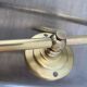 Lot 2 vintage opaline wall lamps
