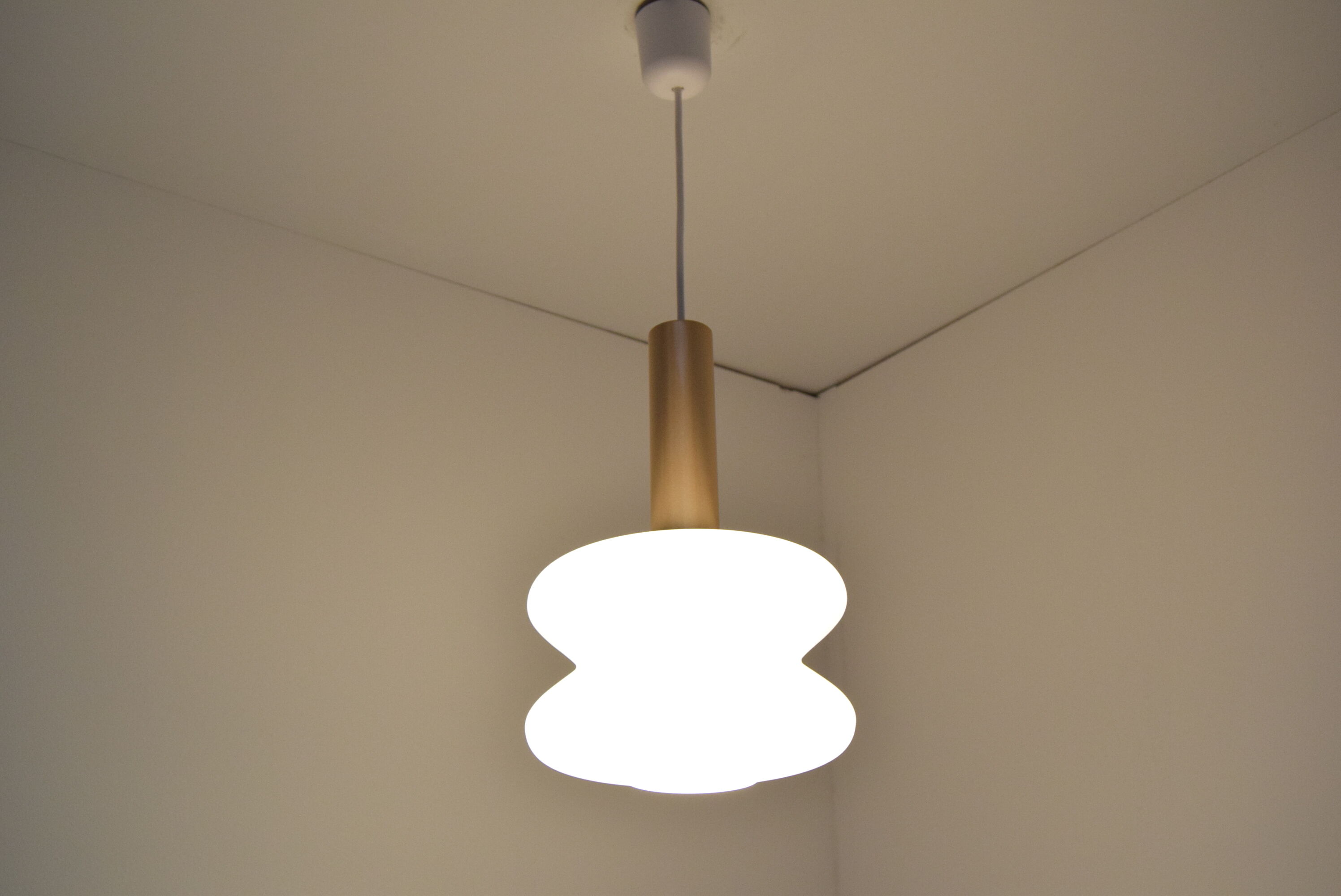 Mid-century glass pendant,1960's