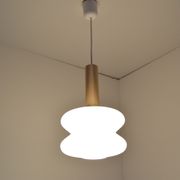 Mid-century glass pendant,1960's