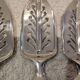 4 silver-plated absinthe spoons by Christofle, 17.5cm