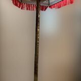 Lámpara de pie de hierro forjado, años 60