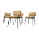 Set de 4 André Simard chairs