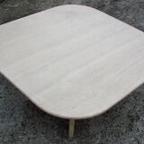 Travertine coffee table, 1970s