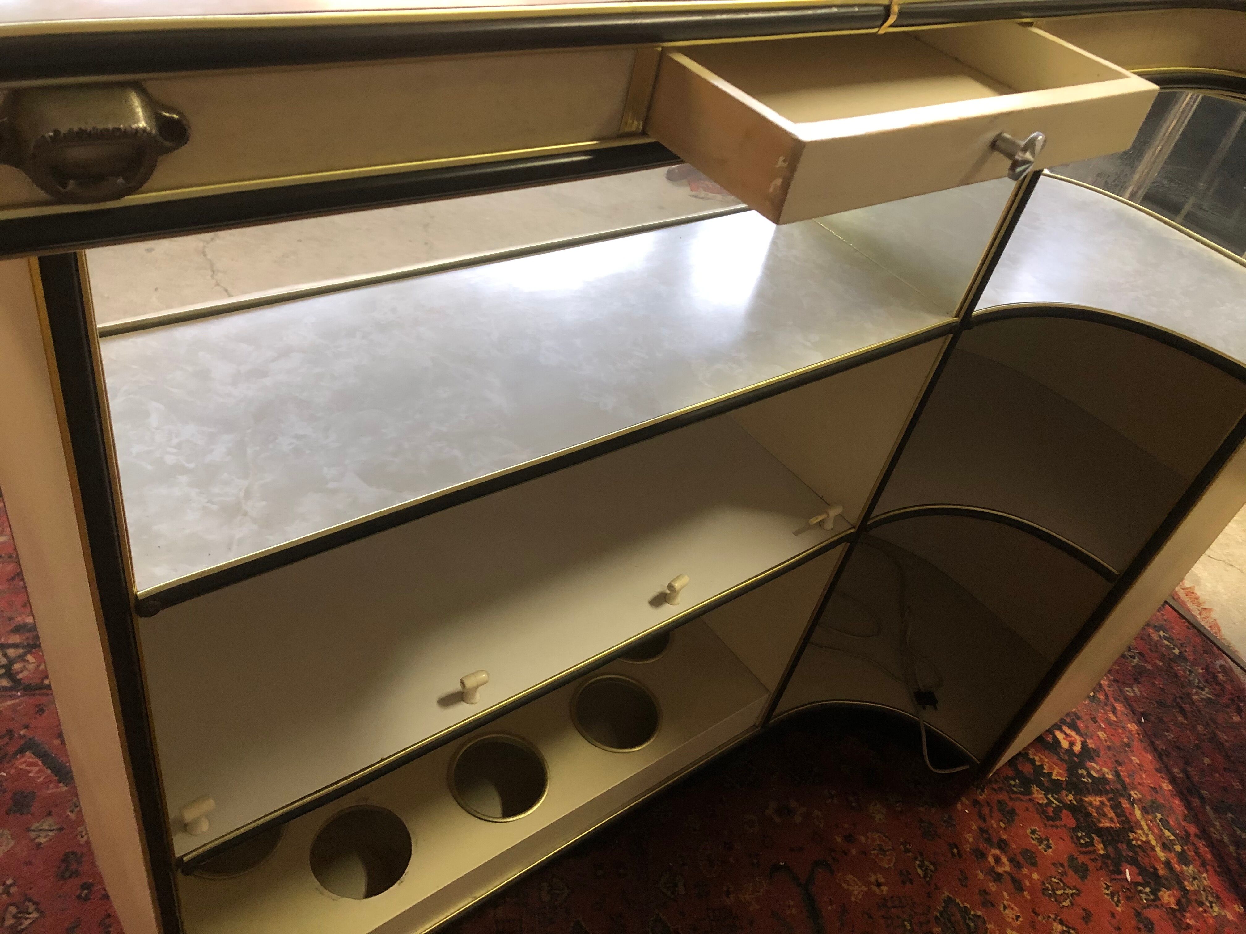 Vintage bar counter from the 60s