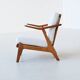 H. Brockmann Petersen lounge chair in oak Komfort Denmark 1960