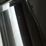 Antique beveled mirror atypical barber 1930 26x26cm