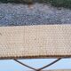 Double wall shelf in bamboo and rattan from the 70s