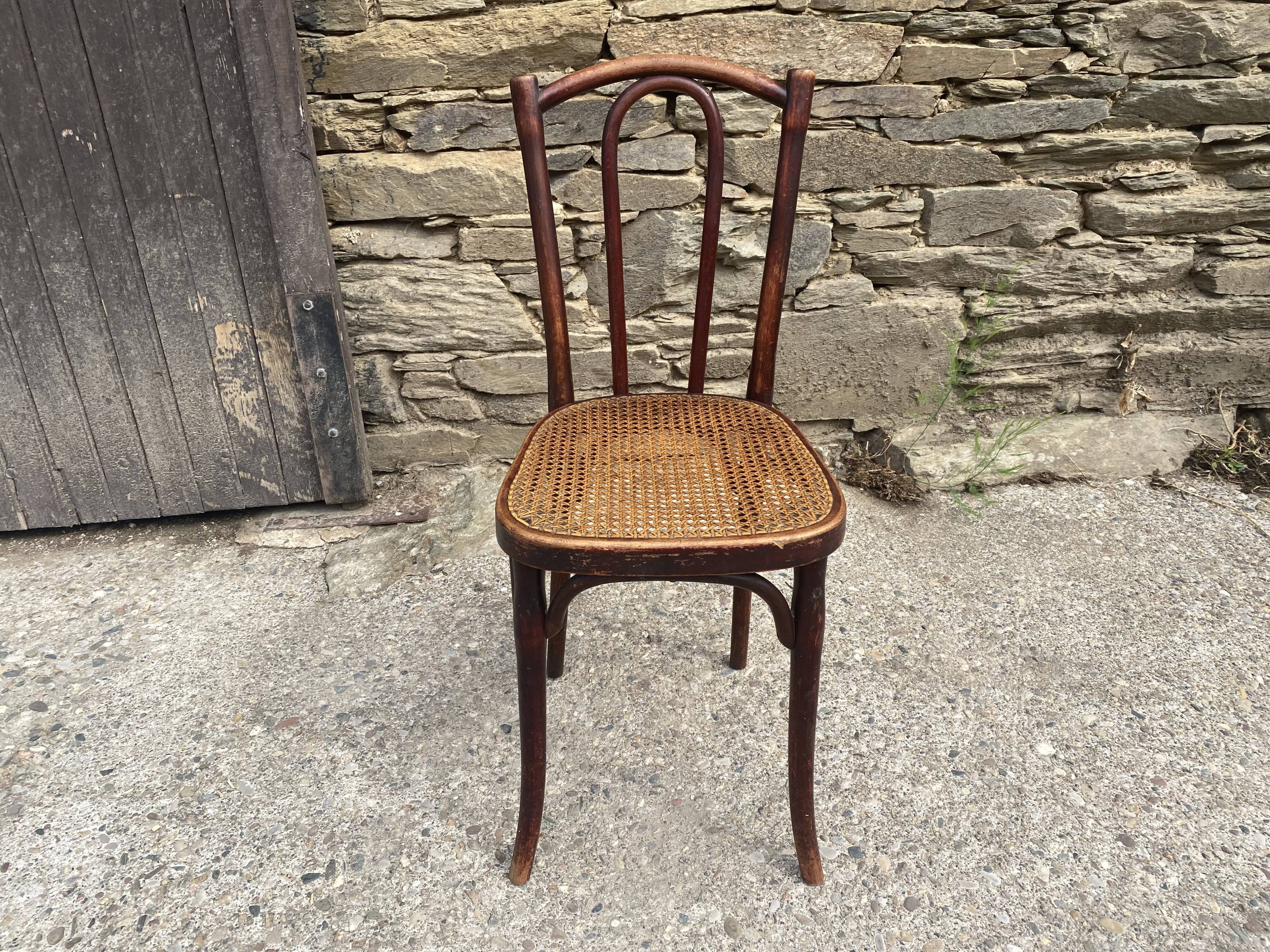 Bistro chair Thonet late XIX - early XXth