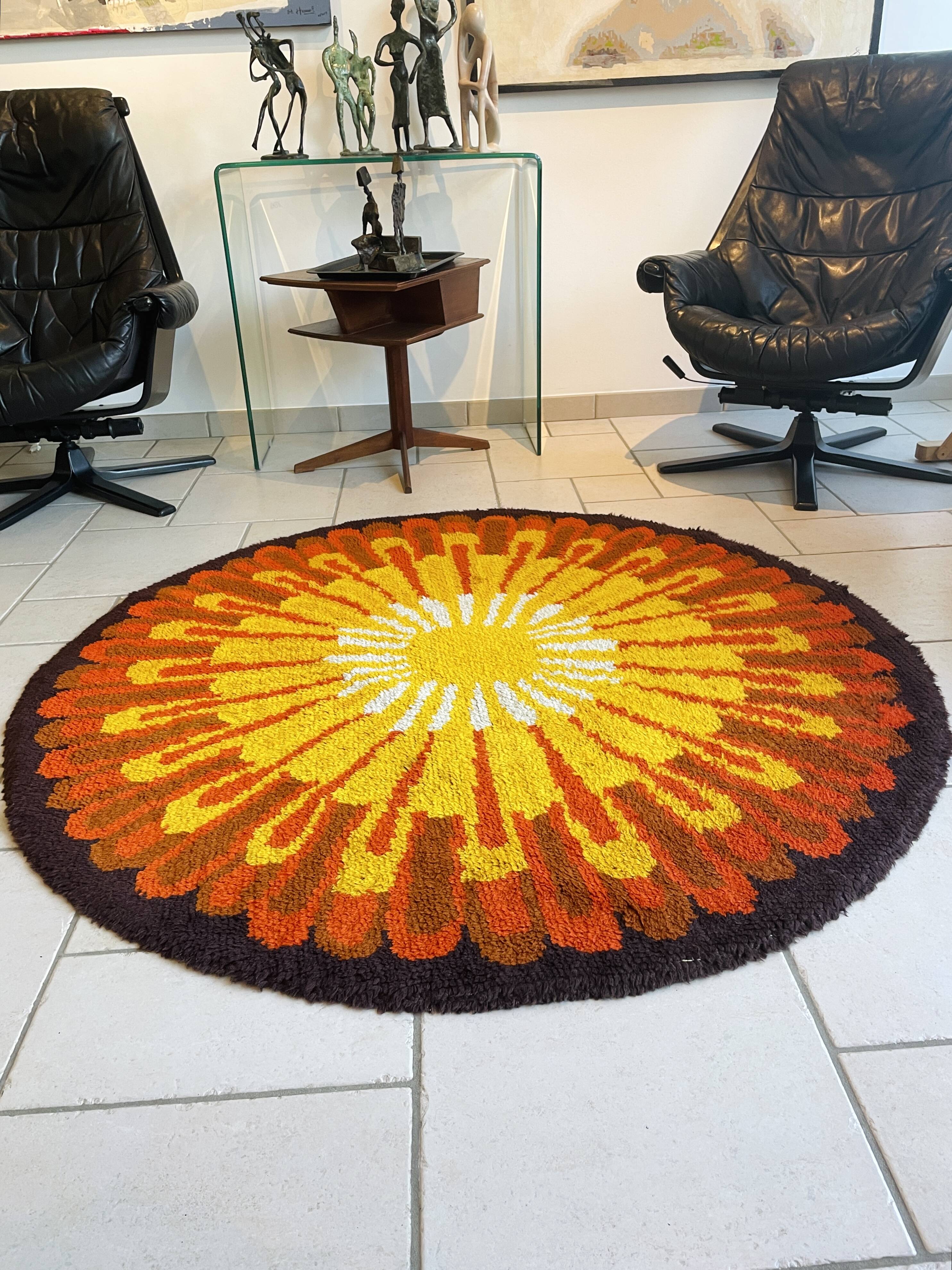 Desso 70s round rug