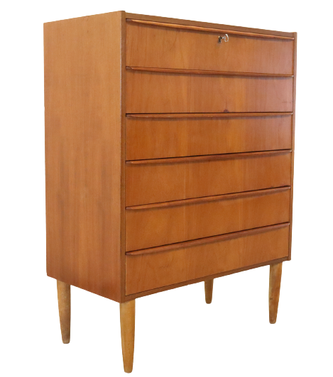 Danish vintage chest of drawers