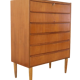 Danish vintage chest of drawers