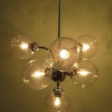 Sputnik chandelier of the 1970s by Massive Belgium