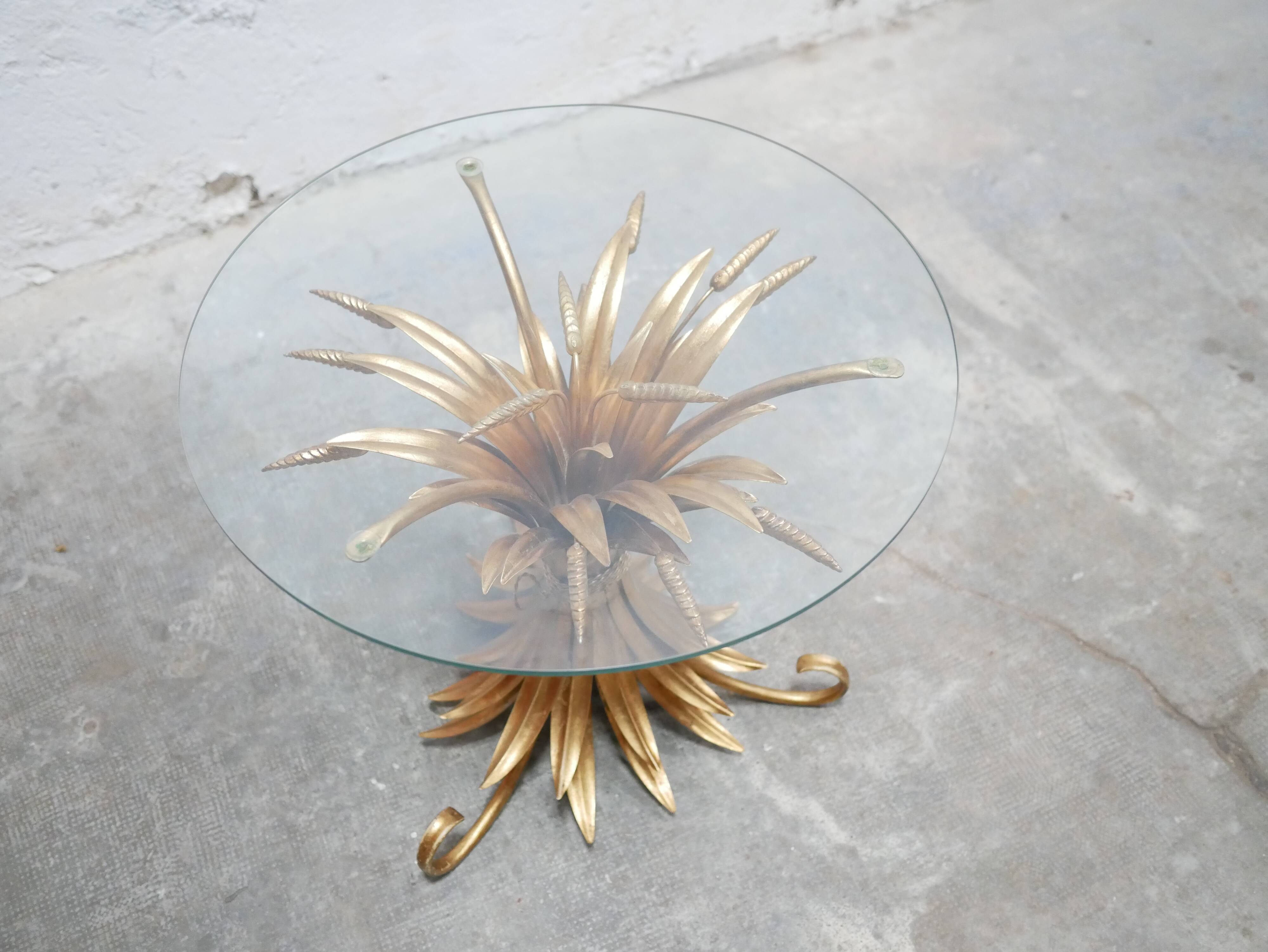 Coco Chanel vintage wheat sheaf side table