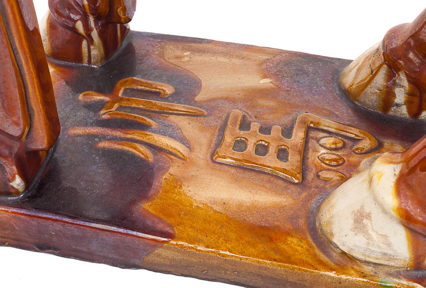 Very large Chinese ceramic horse