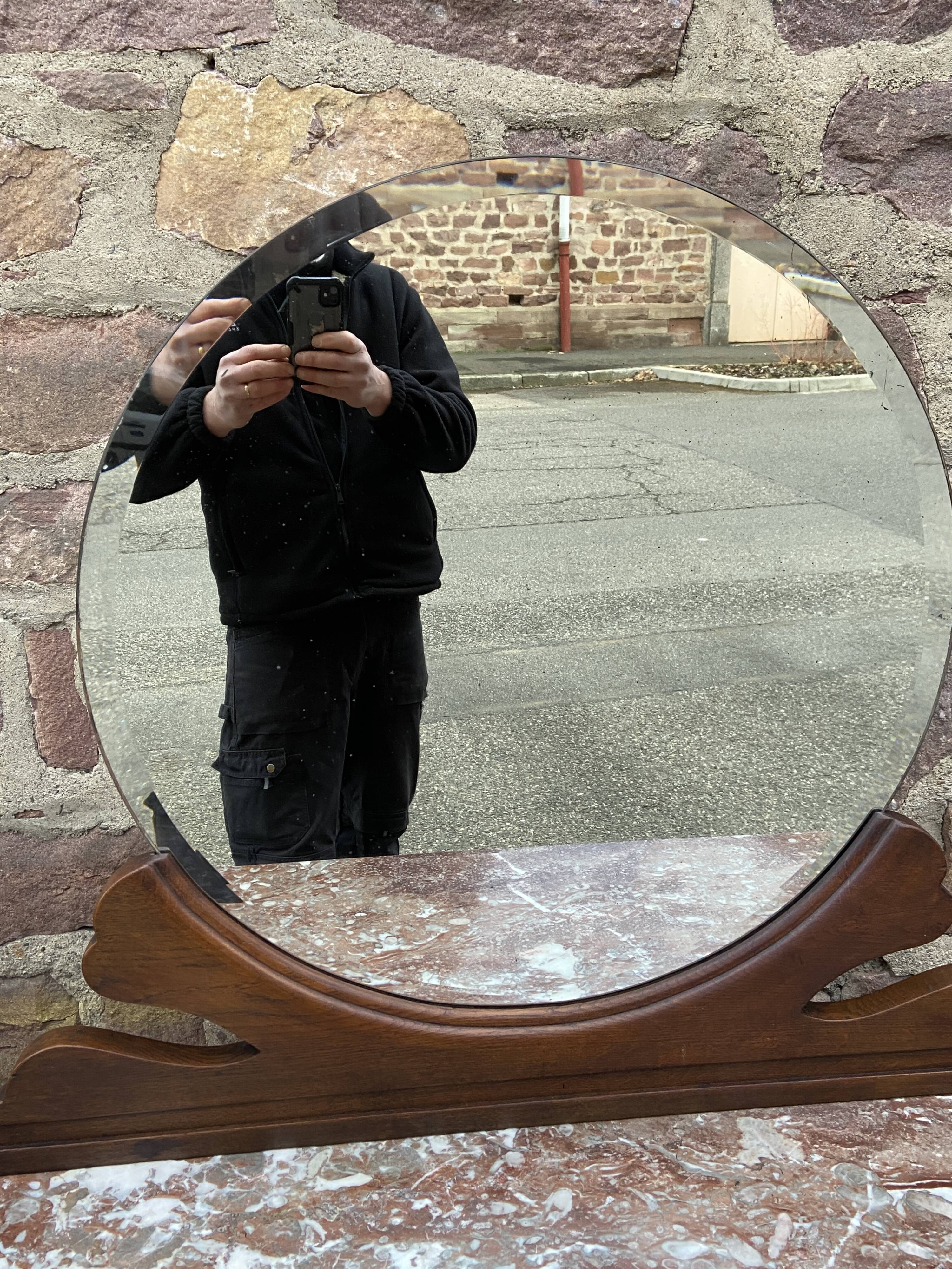 Mid-century vintage 1950s Parisian Art Deco Dressing Table