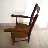 Ancien fauteuil de coiffeur pour enfant