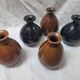Vase bouteille de saké en céramique de 1970