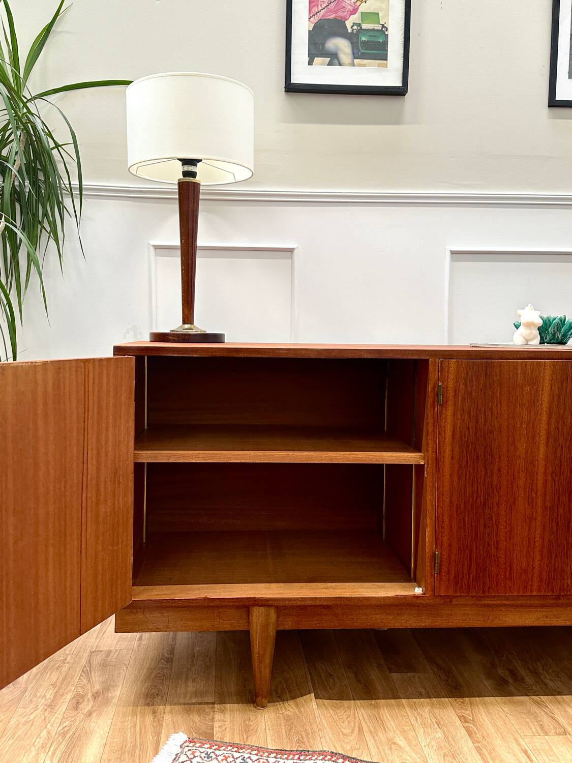 Vintage Scandinavian style sideboard