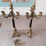 Pair of candelabra candlestick