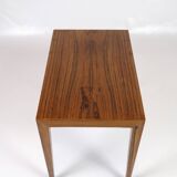 Set Of 2 Side Tables Model 41B Made In Rosewood By Severin Hansen For Haslev Furniture From 1960s