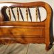 Lit style Louis XV en merisier