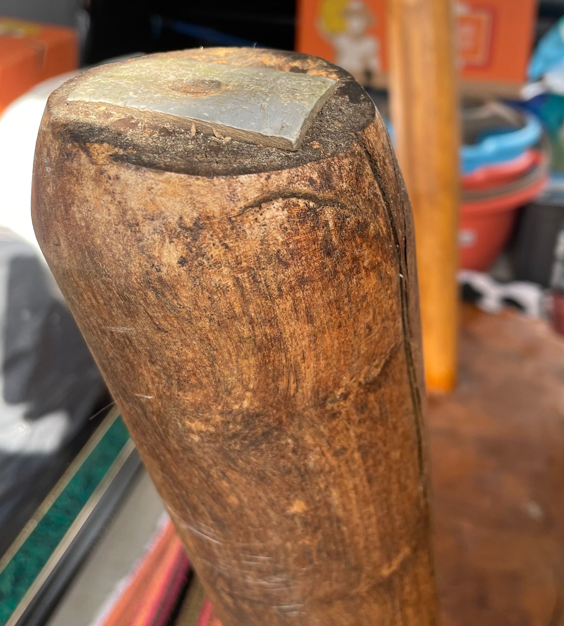 Modernist brutalist coffee table free form reconstruction 1950