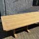 Solid oak farmhouse table