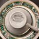 Set of Six Vintage Pillivuyt Coffee Cups and Saucers