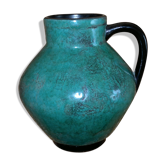 Vase en terre cuite et faïence