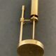 Marine gyroscopic oil lamp in polished solid brass, Ilse Ammonsen for Daproma, Denmark, 1950