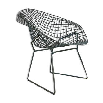 Fauteuil Diamant d'Harry Bertoia, édition Knoll