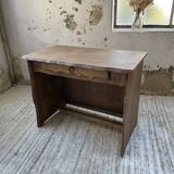Aranjou elm brutalist desk