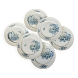 Lunéville “Rocailles” flat plates